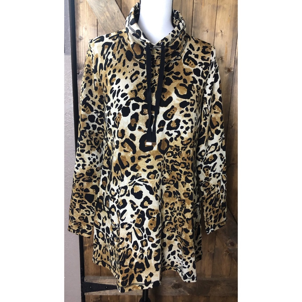 Susan Graver Weekend Print French Terry Tunic